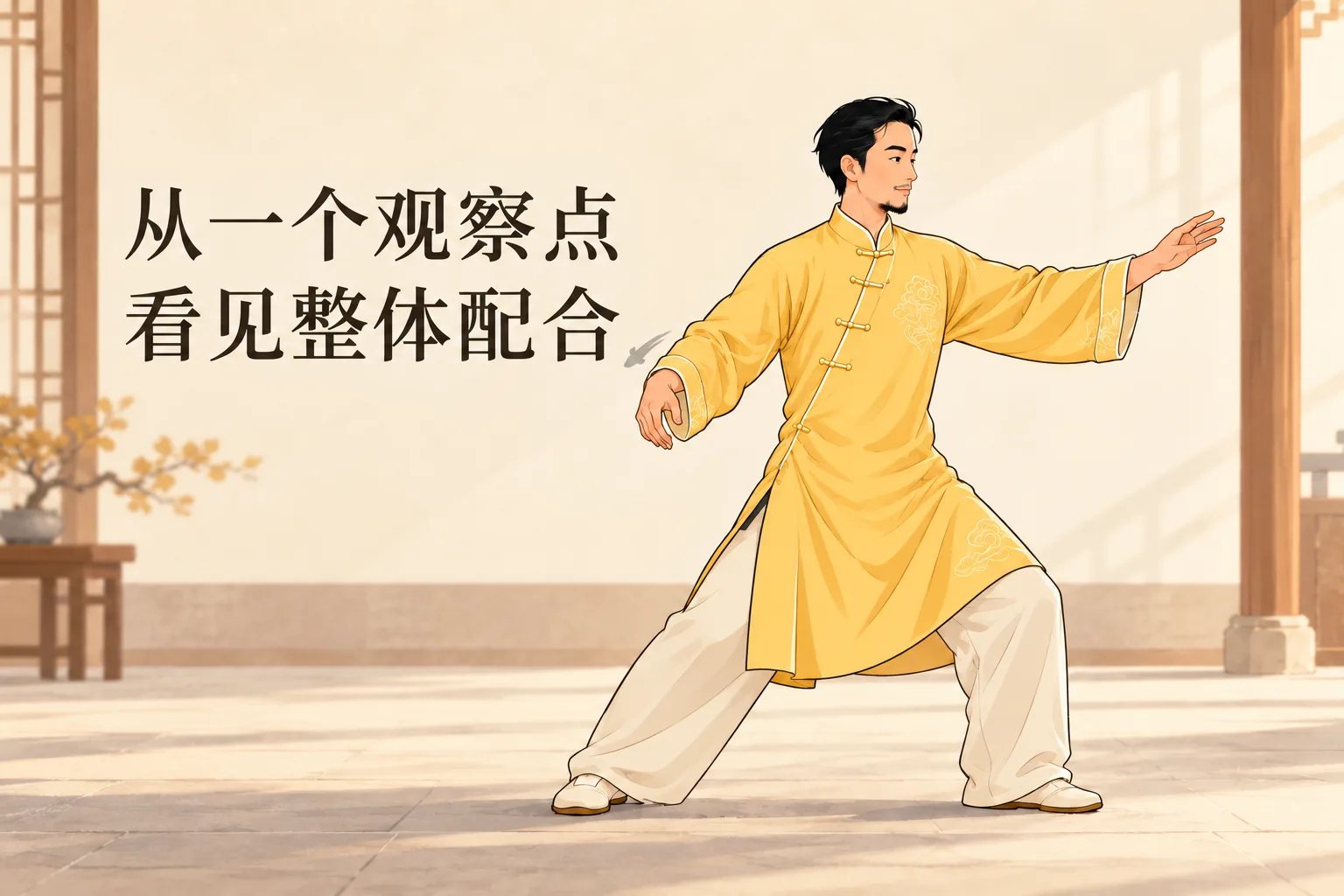 从一个观察点,看见整体配合
